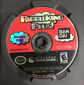 RIBBIT KING PLUS Bonus Disc Only NINTENDO GAMECUBE Ribbitking BANDAI Cube GETESTET - Bild 1 von 3
