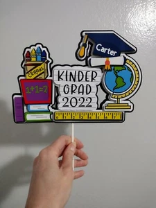 kindergarten graduation cake topper, class of 2022 - Picture 1 of 1