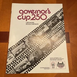 1977 USAC Stock Car Race Program, Milwaukee Governor’s Cup 250 - Picture 1 of 17
