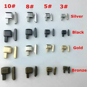 5 Sets Metal Zipper Repair Stopper Open End Sewing Tailor Acessories 3/5/8/10# - Picture 1 of 16