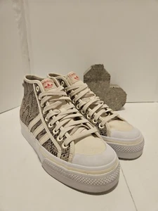 Size 9 - adidas Nizza Platform Mid Python W - Picture 1 of 10
