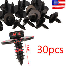 30x Hex Head Metal Screw 4.8 X 16mm Bumper Engine Cover For BMW 07-14-7-129-160