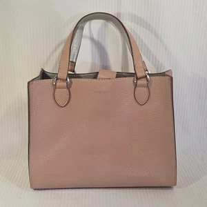 Borsa a mano Anne Klein rosa chiaro doppio manico tracolla staccabile - Foto 1 di 17