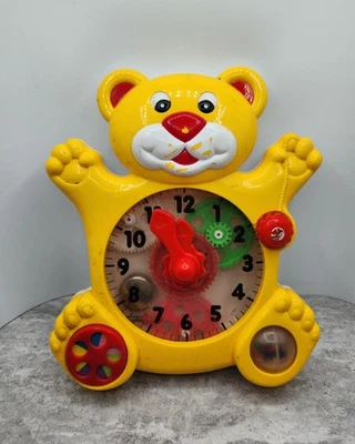 1989 Красная коробка игрушка заводской часы медведь обучения деятельности часы  - Изображение 1 из 4