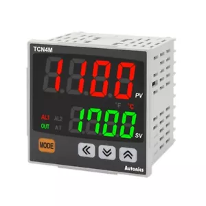 Autonics TCN4M-22R Temperaturregler Dual Display 72 x 72 mm 24-48VDC - Bild 1 von 2