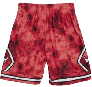 Pantaloncini Mitchell & Ness Red NBA Chicago Bulls 97-98 Galaxy Swingman - S M XL 2XL - Foto 1 di 4