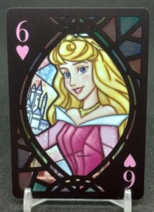 2021 Tenyo Disney Buntglas Spielkarten Disney Dornröschen Aurora #6 - Bild 1 von 2