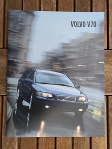 Volvo V70 car sales brochure 2002 2.4 T AWD D5 T5 2.4 Bi-Fuel LPG & CNG - Picture 1 of 12