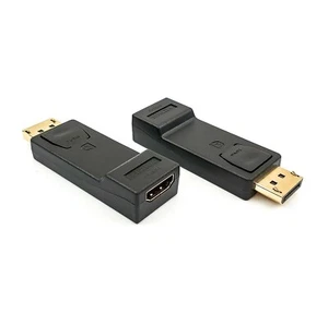 Display Port HDMI Adapter DisplayPort Stecker > HDMI Buchse mit Soundübertragung - Bild 1 von 1
