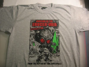 INVASION OF THE SAUCER MEN T-SHIRT/horror/fantasy/movie/hollywood/space/aliens - Picture 1 of 1
