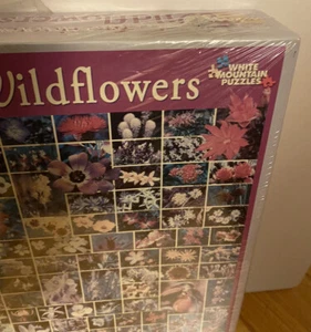 White Mountain Puzzles American Wildflowers #235 24 x 30" New OS Sealed - Picture 1 of 6