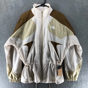 The North Face X Full Zip Windbreaker Jacket Gardenia White Women's Size L - Picture 1 of 9