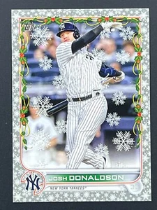Josh Donaldson 2022 Topps Holiday Metallic Snowflake #HW85 Yankees - Bild 1 von 2