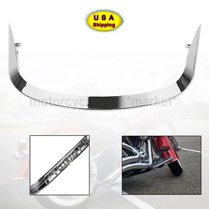 Motor Lower Front Fender Tip Trim Fit For Harley Softail Deluxe FLSTN 2005-2017 - Picture 1 of 13