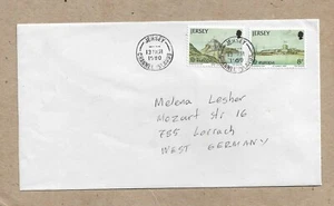 Großbritannien Trikot Kanalinsel Luftpost Brief Europa CEPT BRIEFMARKEN 1978  - Bild 1 von 1