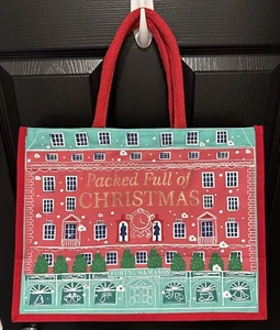 Fortnum Mason Bag For Life große Tragetasche Weihnachten Neu mit Etikett wiederverwendbar - Bild 1 von 5