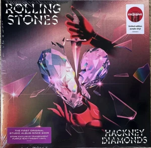 Rolling Stones Hackney Diamonds Target Exclusive Purple Vinyl Lp NEW SEALED - Picture 1 of 4
