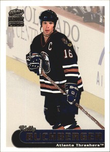 1999-00 Paramount Oilers Hockey Card #11 Kelly Buchberger