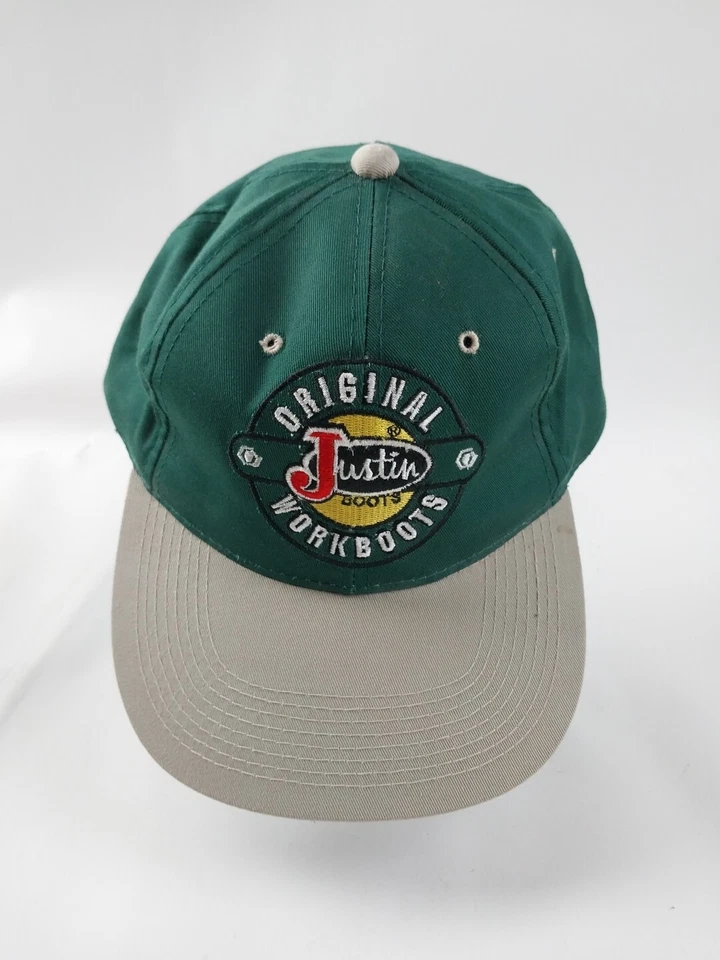 Justin Boots Company ORIGINAL WORKBOOTS Advertising Hat/Cap - Image 1 of 4