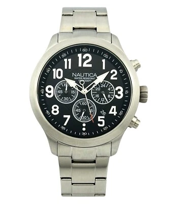 Reloj Pulsera Nautica NAI16515G Multifunción Cronógrafo Acero Inoxidable Foto 1 de 4