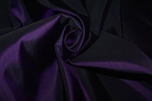 1 metro - Tela de traje de satén de tafetán PÚRPURA OSCURO, 153 cm de ancho - Imagen 1 de 2