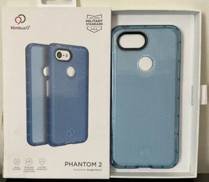 Nimbus9 Phantom 2 Slim Protective Gel Case for Google Pixel 3 - Pacific Blue - Picture 1 of 2