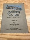 Vintage PB Book Modern Guide ARITHMETICS Book 1 Flavell Excellent Condition
