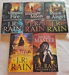J.R. Rain Vampire For Hire Series Lot Of 5 Trade Paperbacks Bks. 13-17 - Bild 1 von 3