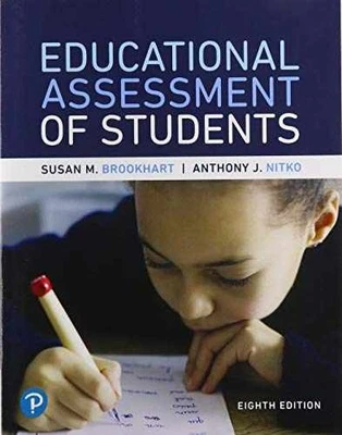 Educational Assessment of Students - Paperback, by Brookhart Susan M.; - Good b - Image 1 of 2