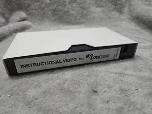 Janome MyLock Model 204D Serger Sewing Machine Instructional VHS Video - Picture 1 of 3