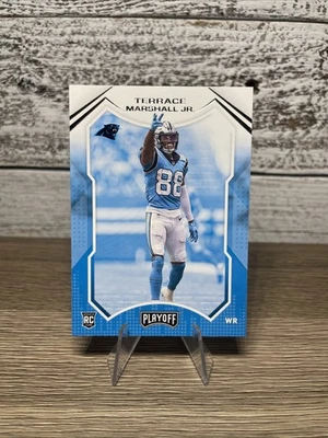2021 Panini Playoff Football Terrace Marshall Jr. RC #220 Carolina Panthers. - Image 1 of 2