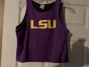 Neu mit Etikett LSU Tigers kurzes Tanktop Größe XL - Bild 1 von 3