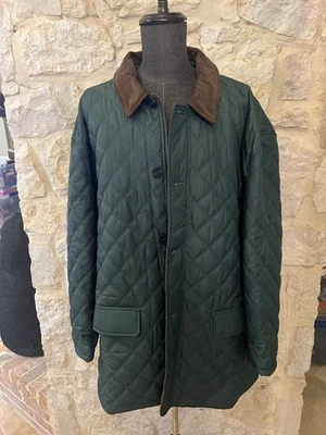 Мужская Brooks Brothers бриллиант выстеганная пальто вельветовый воротник новый с Ярлыками $318 4XLT XXXXLT  - Изображение 1 из 4