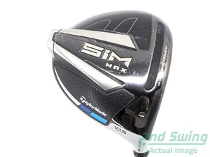 TaylorMade SIM MAX Driver 10.5° Graphite Regular Right 44.5in - Picture 1 of 10