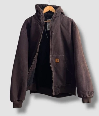 Chaqueta vintage Carhartt J130 DKB talla XL forrada con edredón Foto 1 de 4