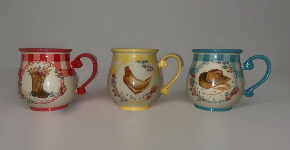 先锋女士新奇格子 16 盎司马克杯,3 件套 — 第 1/4 张图片