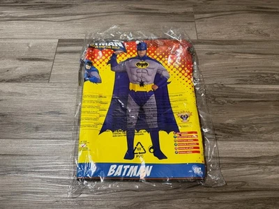 Disfraz de Batman Adulto Talla XL - Traje Inflable Azul/Gris con Máscara - Totalmente Nuevo Foto 1 de 4