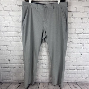 Mizzen Haupthose Chino Herren 36x28 grau Slim Steuermann Stretch Performance Golf - Bild 1 von 11