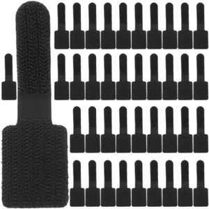 40 Pcs Direttore Filo Autoadesivo Organizzatore Cavi Cravatte Organizer Per - Photo 1/12