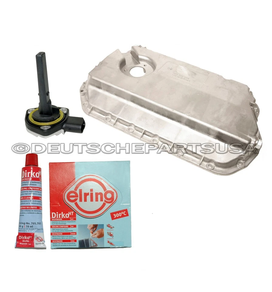 MOTOR AUDI A4 A6 VW PASSAT 2.8 2.7 CÁRTER DE ACEITE + SENSOR DE NIVEL DE ACEITE + TUBO SELLADOR Foto 1 de 1