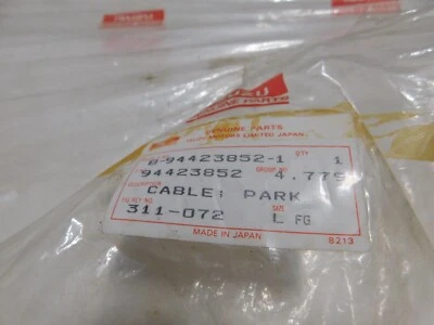 94423852 1987 ISUZU TROOPER CABLE FRENO ESTACIONAMIENTO TRASERO Foto 1 de 3