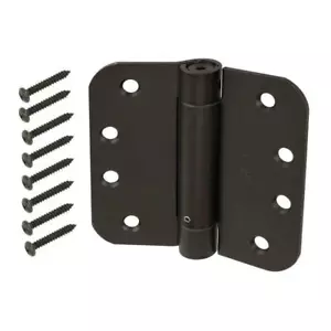 2-Pack 3 1/2" Door Hinge 5/8" Radius Oil Rubbed Bronze FAST SHIP! C42 - Picture 1 of 1