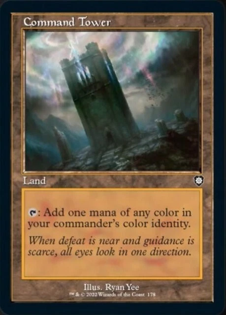 MTG - COMMAND TOWER - Brothers' War Commander (C) - Image 1 of 1