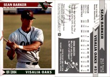 Sean Barker 2003 Grandstand Visalia Oaks #31 Card *AutographDen*
