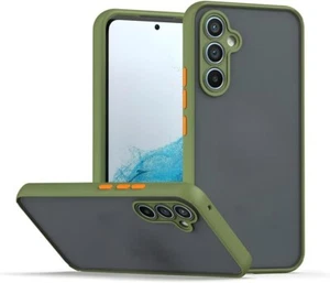 Vert Protection Antichoc Étui Pour Samsung Galaxy A14 4G Mat PC Housse - Photo 1 sur 1