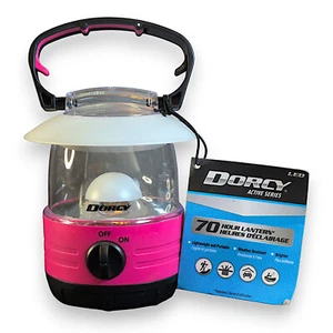 Dorcy Mini Lanterna LED 70 Ore - Gancio da Appendere - Maniglia per Trasporto - AA a Batteria - Foto 1 di 8