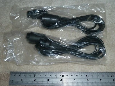 2 x NINTENDO 64 N64 CONTROLLER EXTENSION CABLE GAME PAD CONTROL LEAD NEW JOB LOT - Image 1 of 2
