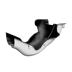 CONSPIT F1 Sedile Formula Racing (nero/bianco) per Fanatec Thrustmaster Simagic - Foto 1 di 1
