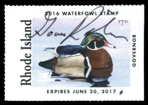RI28Gs — 2016 Rhode Island Hand-signed Governor Edition - Picture 1 of 1