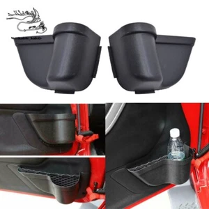 L&R Front Door Storage Pocket Box For 2011-2020 Jeep Wrangler JK JKU 2/4Door - Bild 1 von 11